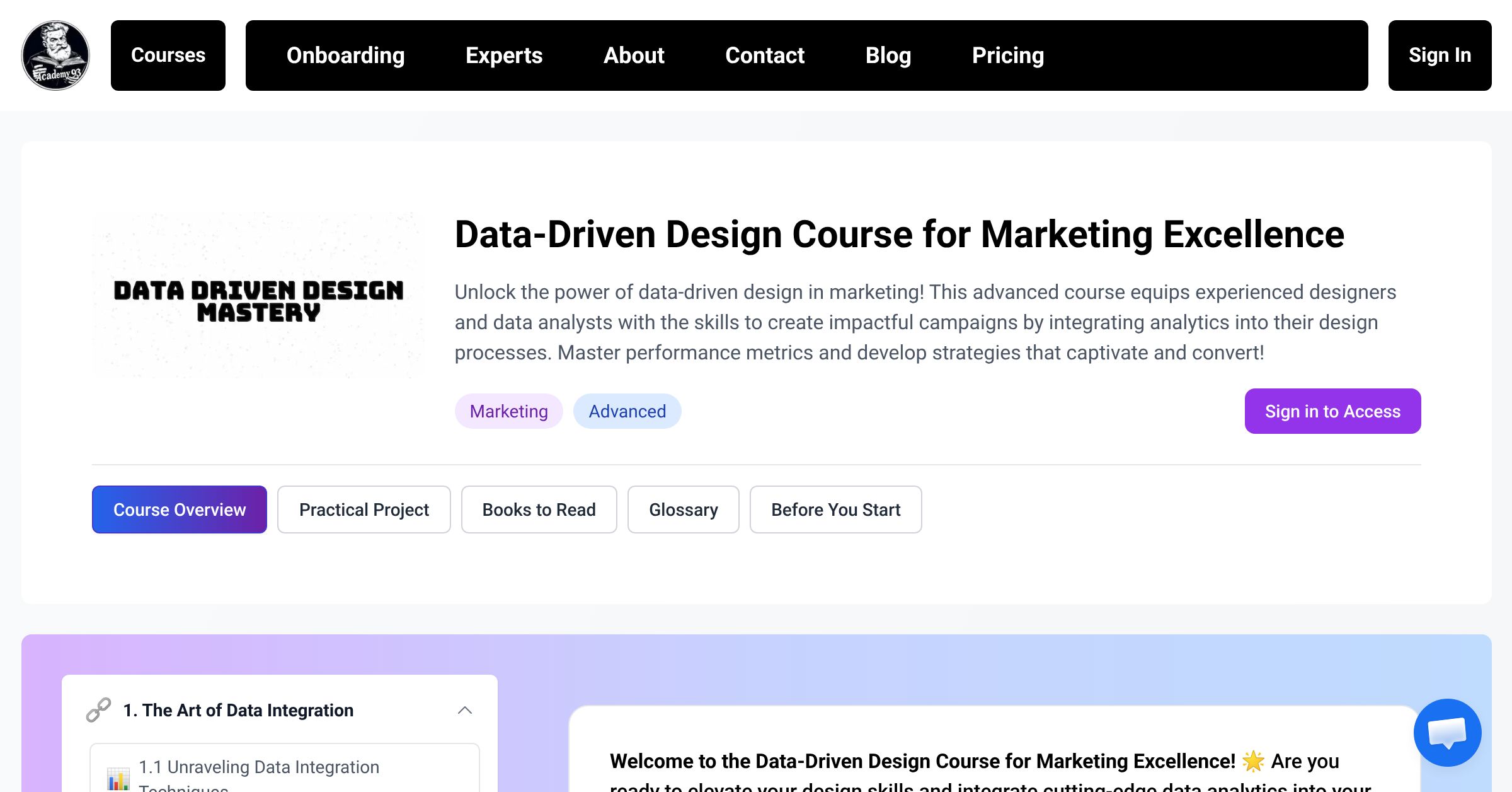 Course Overview | Data-Driven Design Course for Marketing Excellence ...