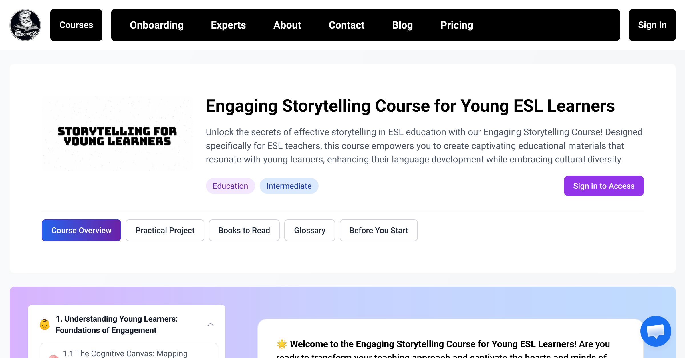 Course Overview | Engaging Storytelling Course for Young ESL Learners ...