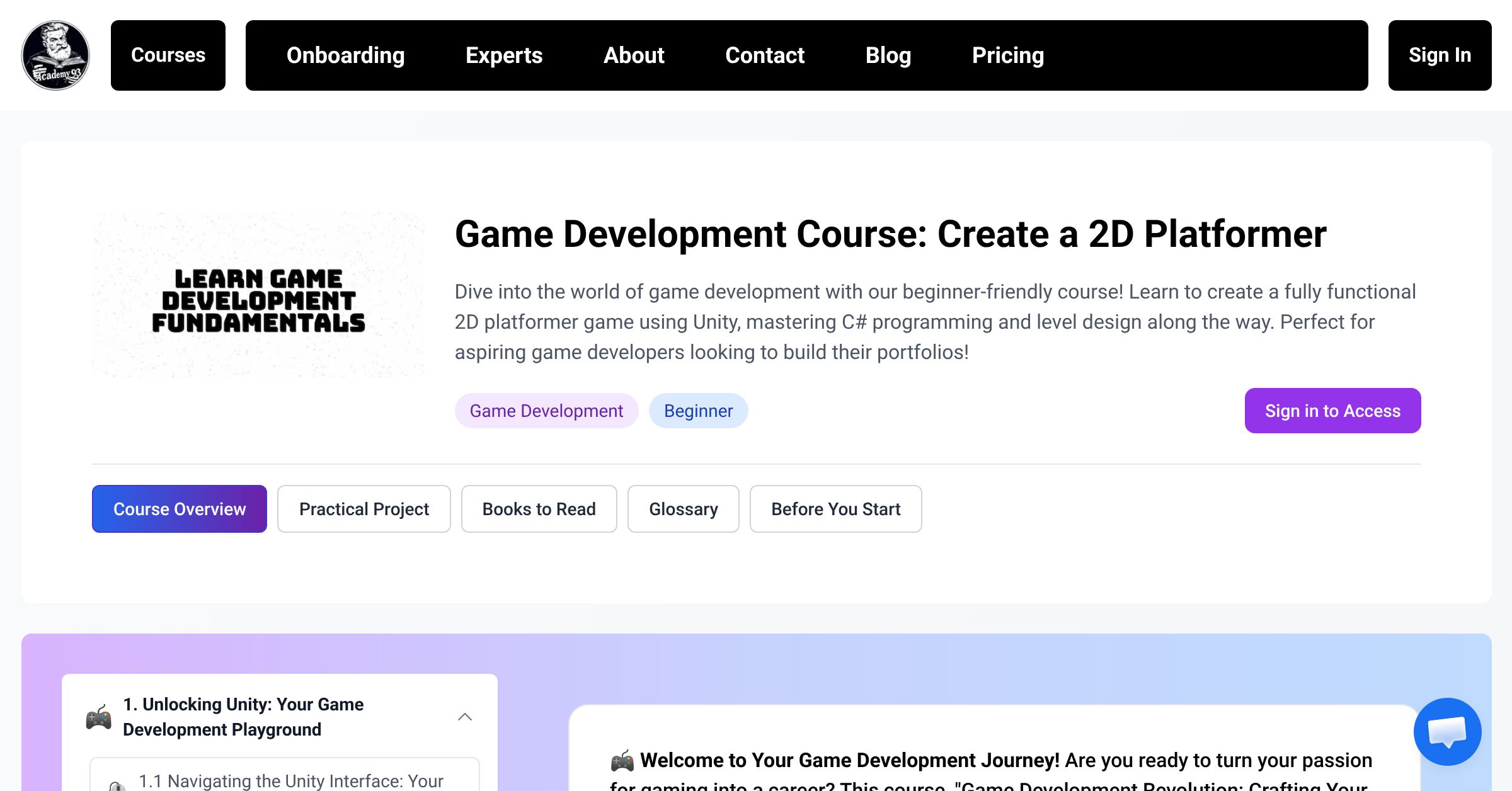 Course Overview | Game Development Course: Create a 2D Platformer ...