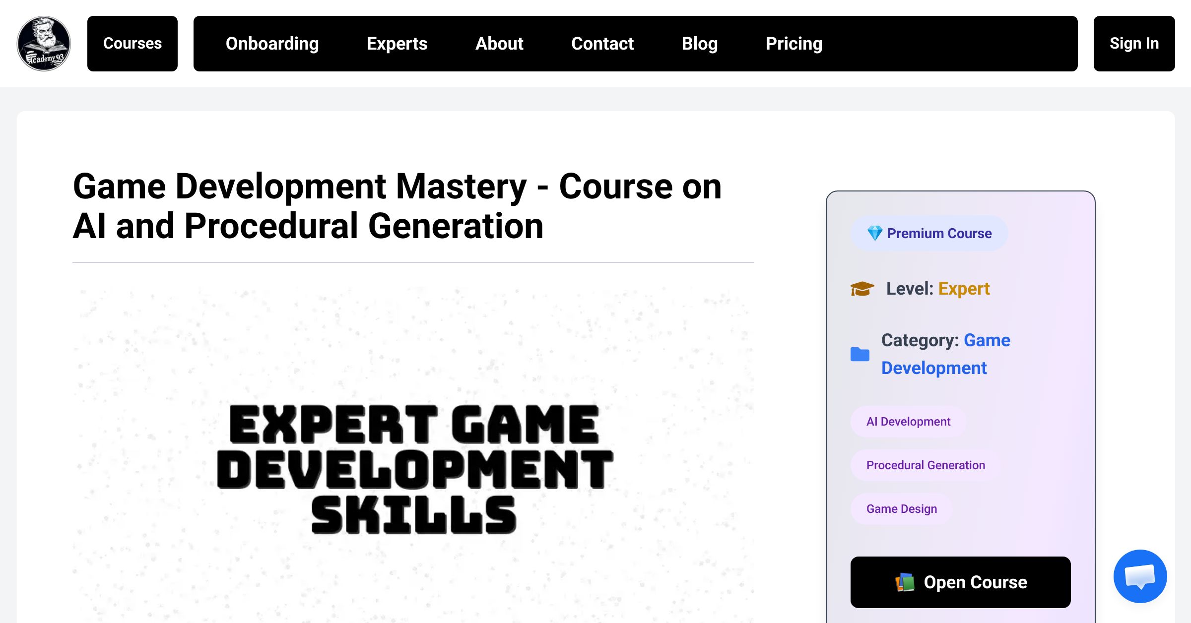 Game Development Mastery - Course on AI and Procedural Generation ...