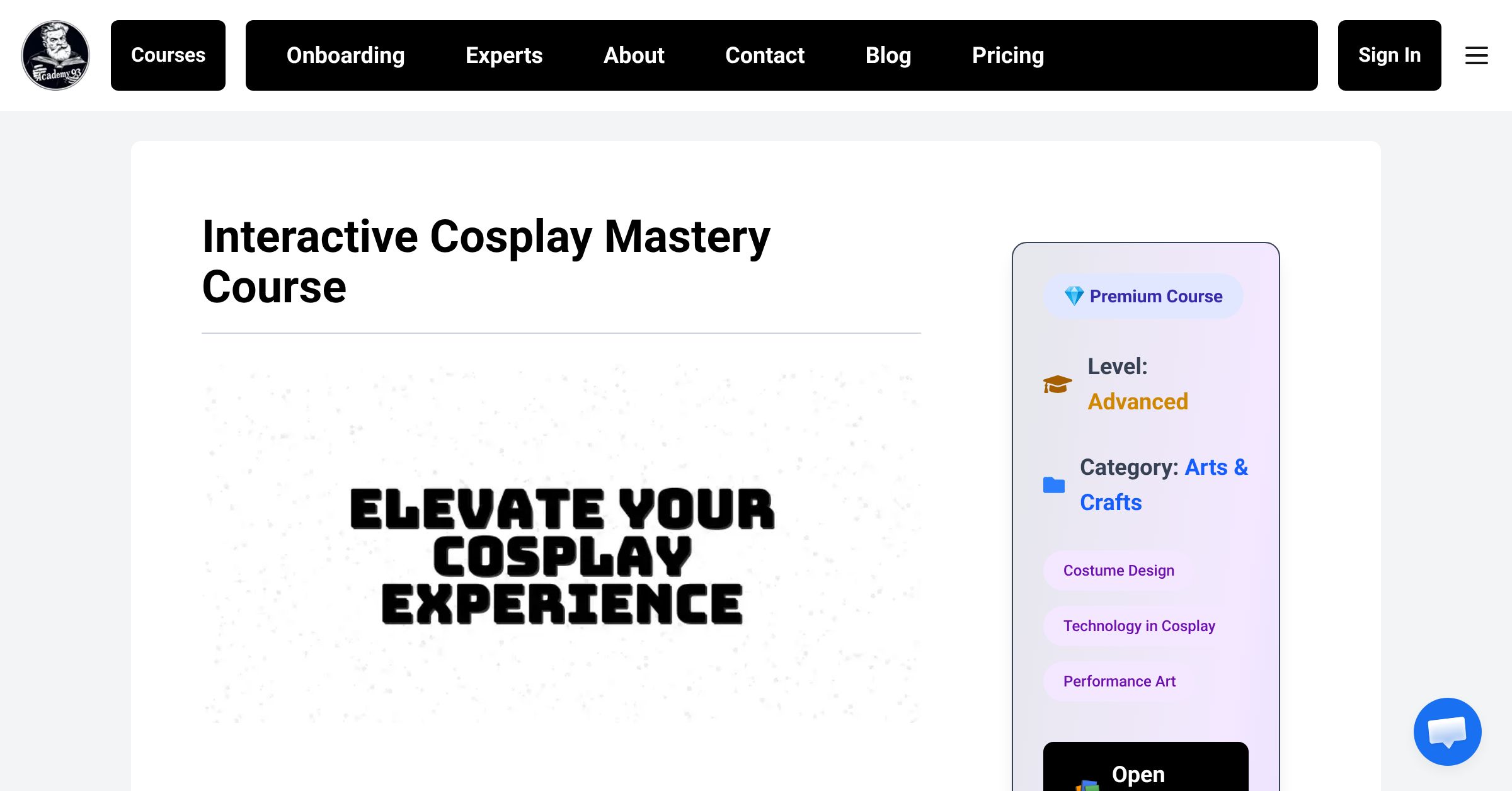 Course Overview | Interactive Cosplay Mastery Course | Academy93