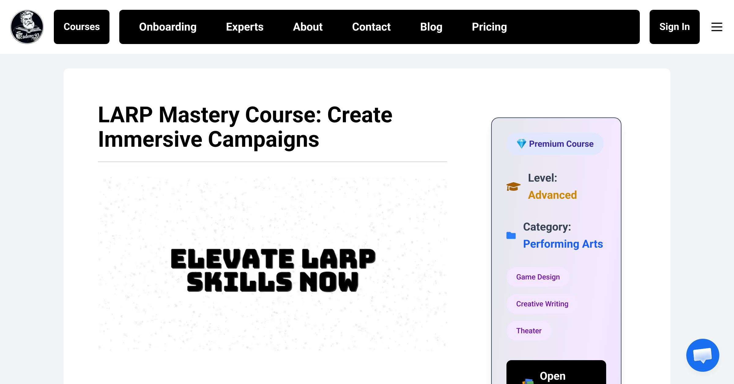 Practical Project | LARP Mastery Course: Create Immersive Campaigns ...