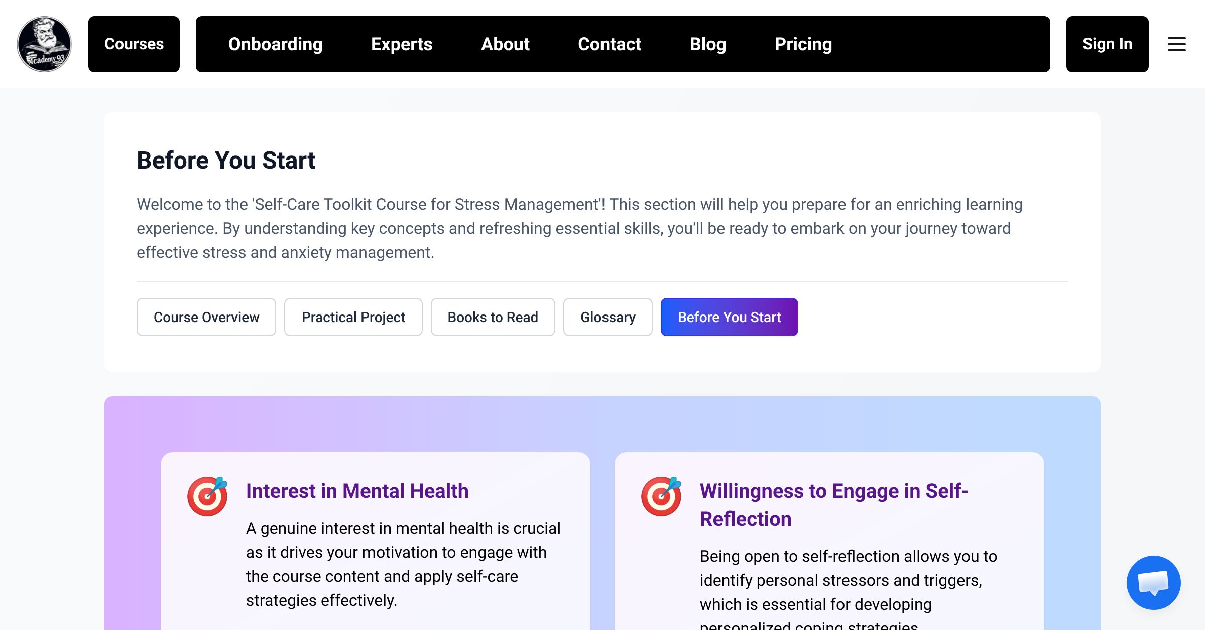 Before You Start | Self-Care Toolkit Course for Stress Management ...