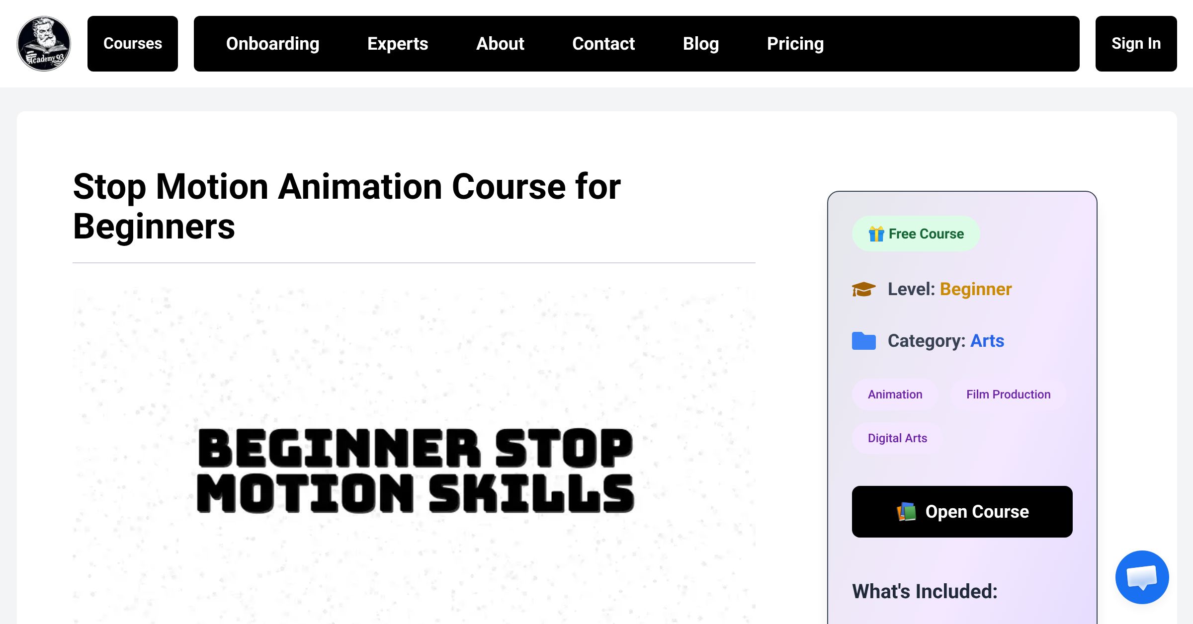Stop Motion Animation Course for Beginners | Academy93 - Master Your Skills