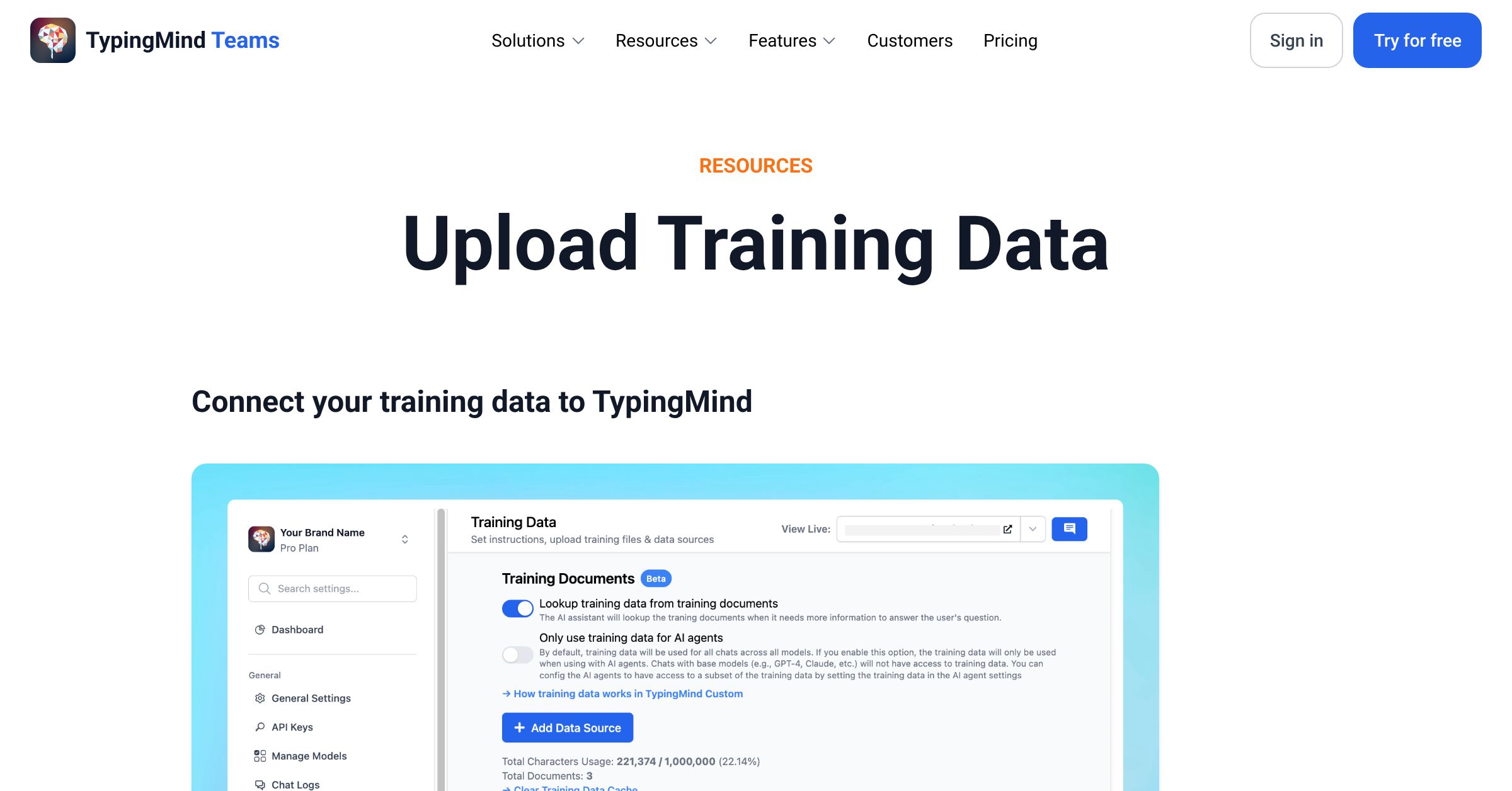 TypingMind Teams - Example