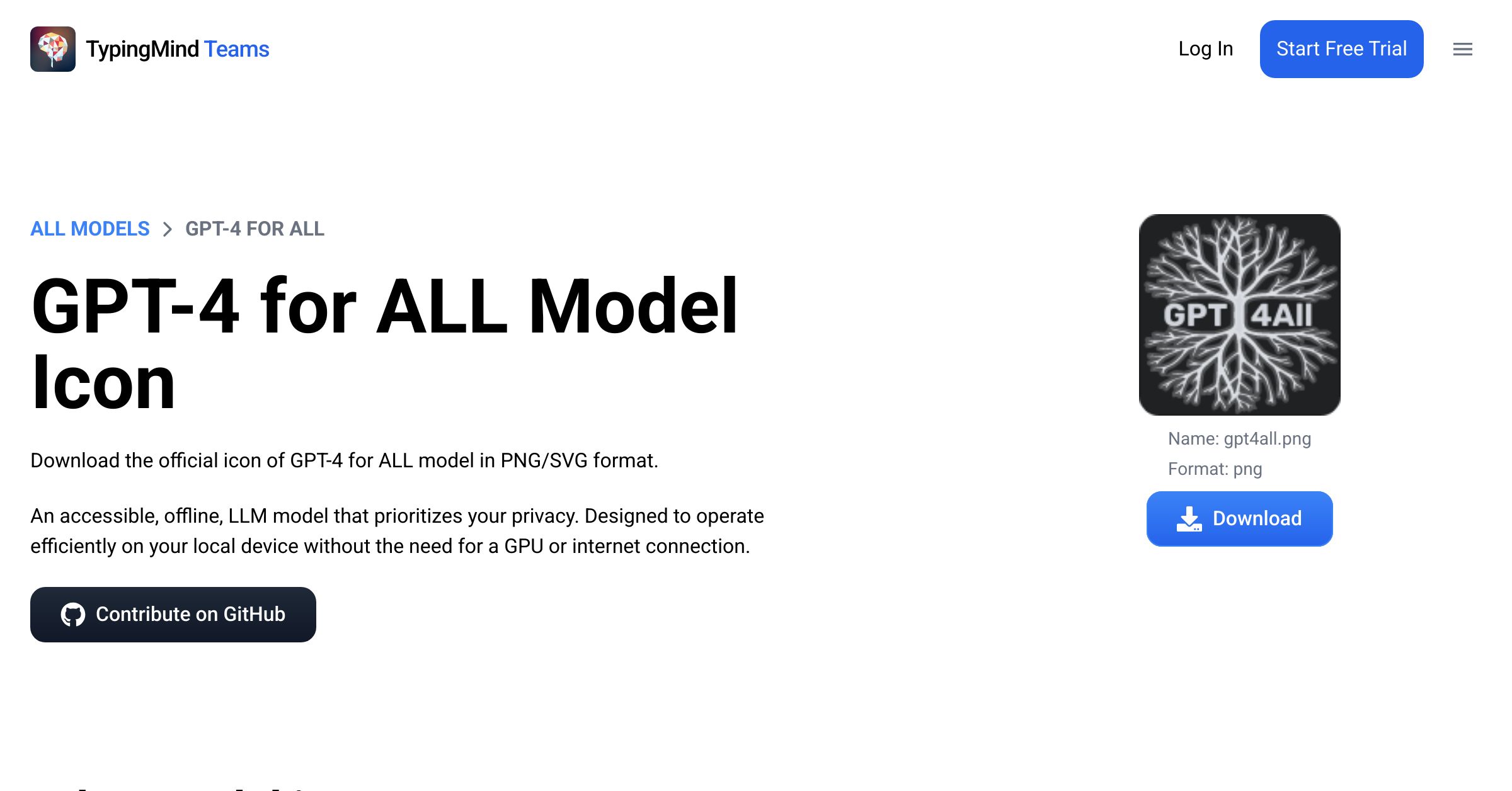 GPT-4 for ALL Model Icons