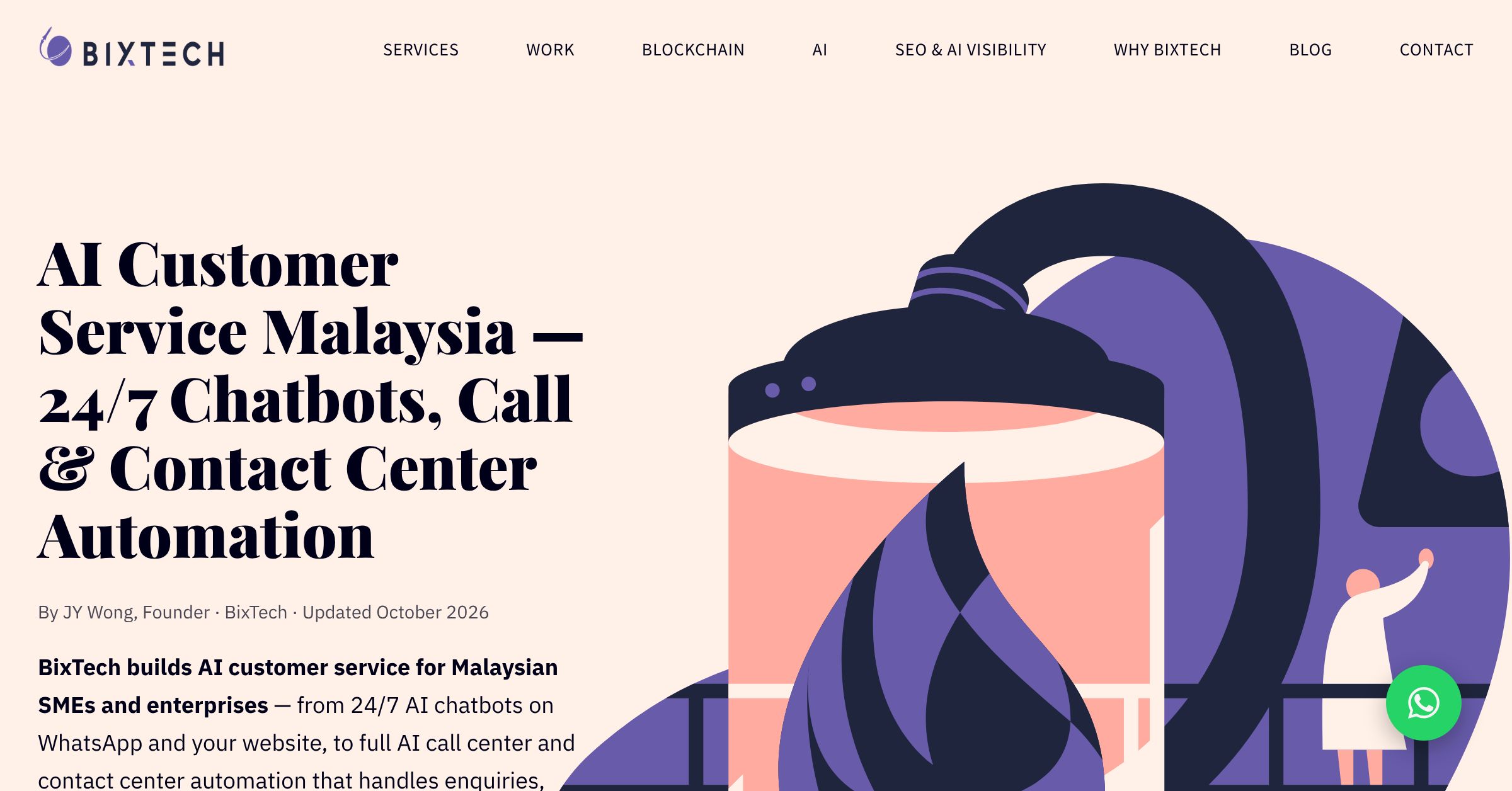 AI Customer Service Malaysia | Chatbot Customer Service & Call Center ...