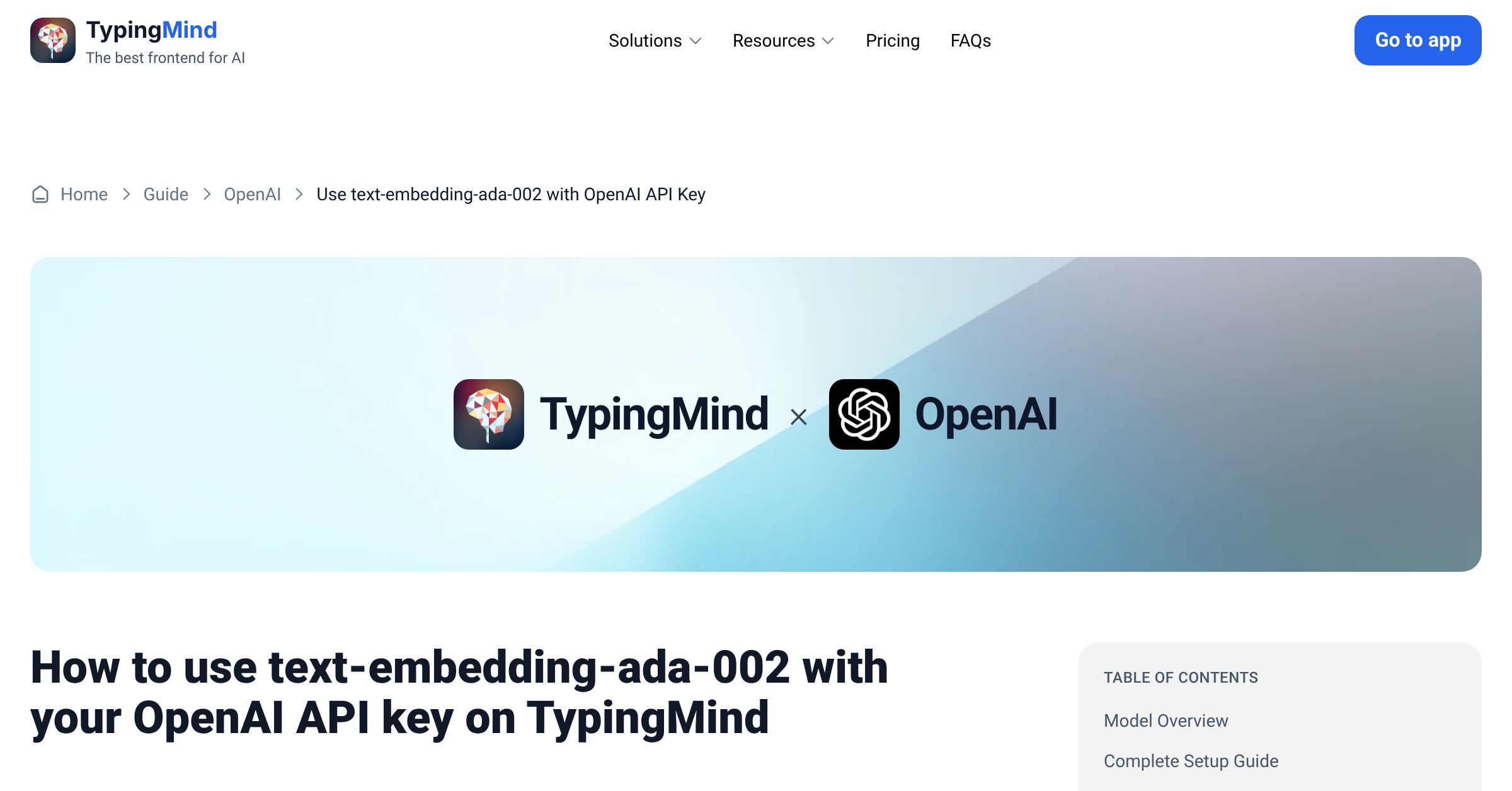 Connect and use Text-embedding-ada-002 from OpenAI with API Key ...