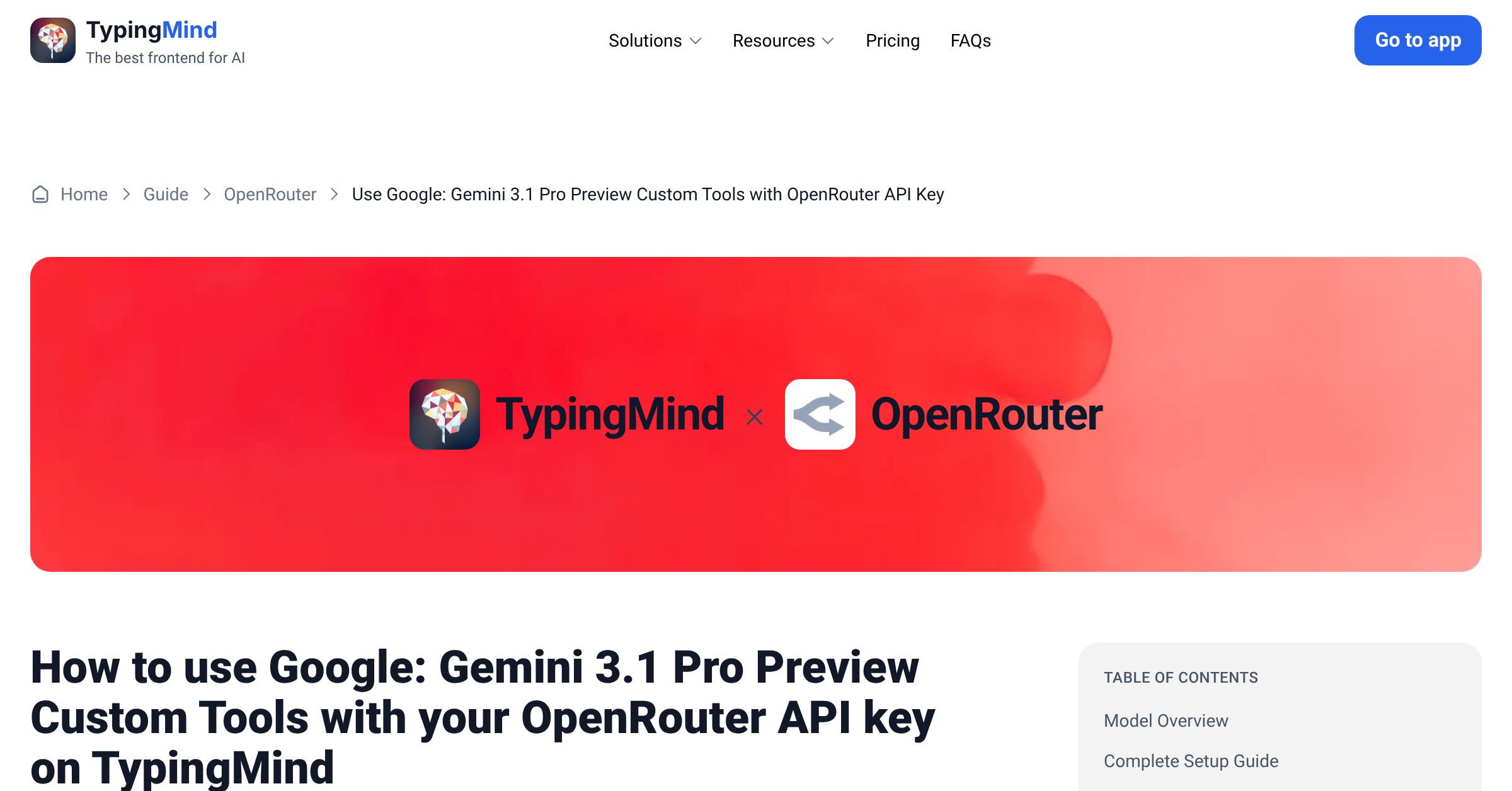 Access and Use Google: Gemini 3.1 Pro Preview Custom Tools via ...