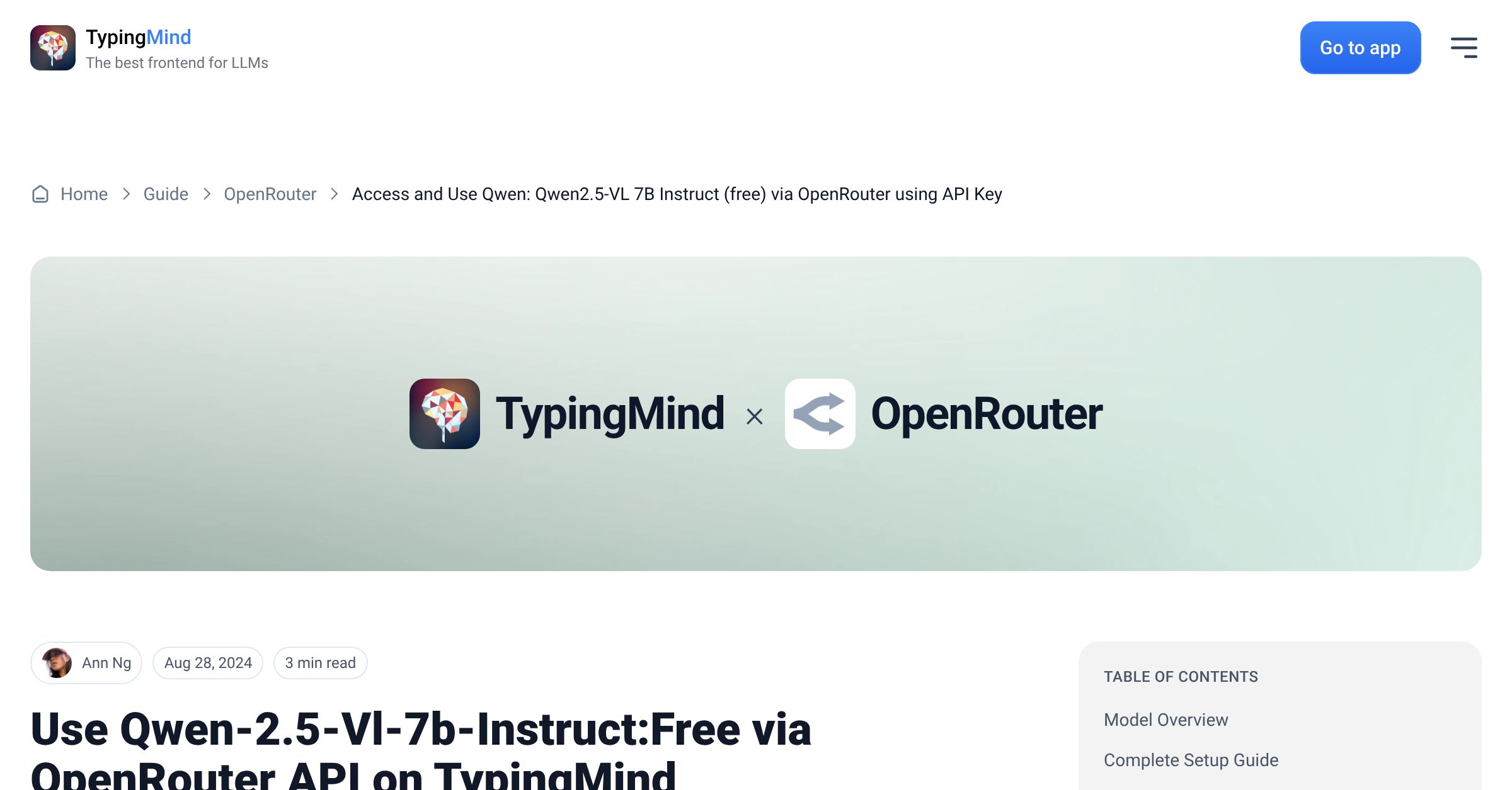 Access and Use Qwen: Qwen2.5-VL 7B Instruct (free) via OpenRouter using ...