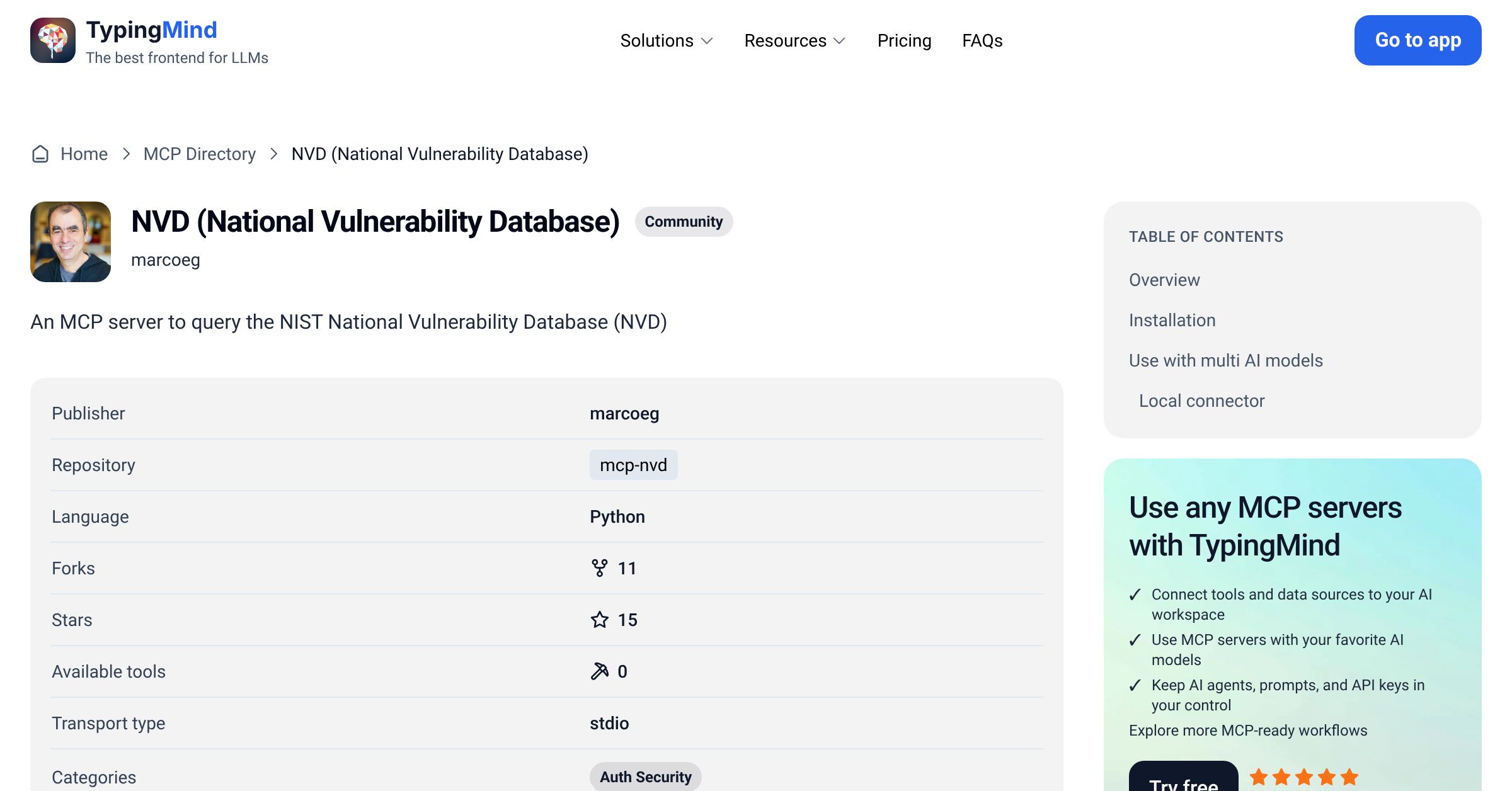 NVD (National Vulnerability Database) MCP Server: Tools & Setup Guide ...