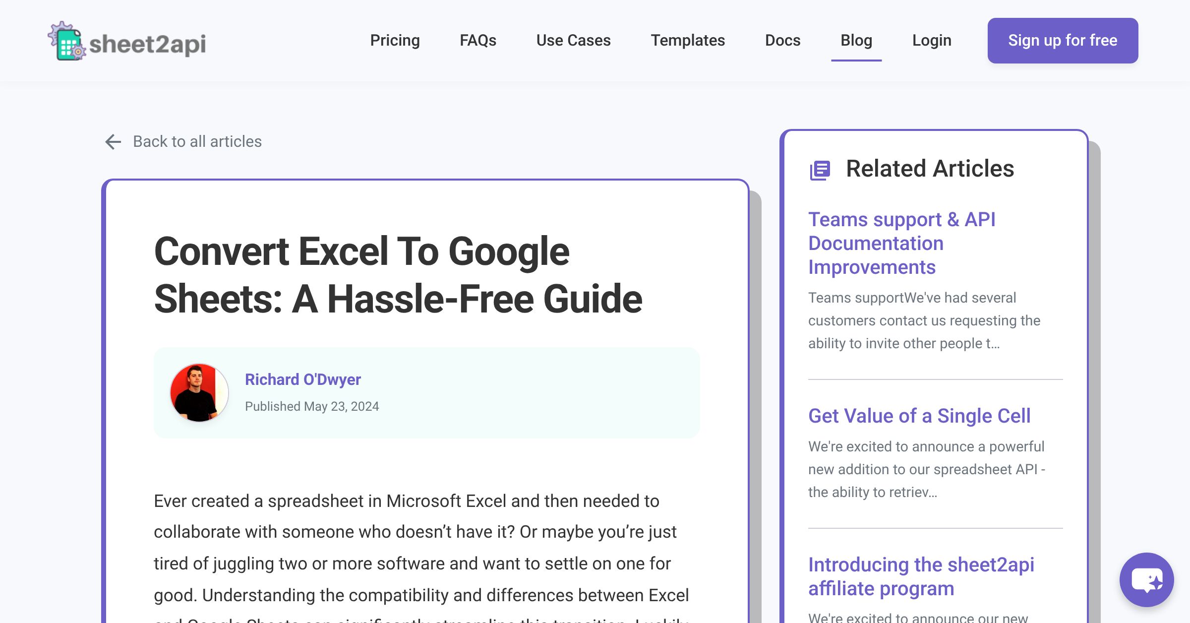 Convert Excel To Google Sheets A HassleFree Guide sheet2api