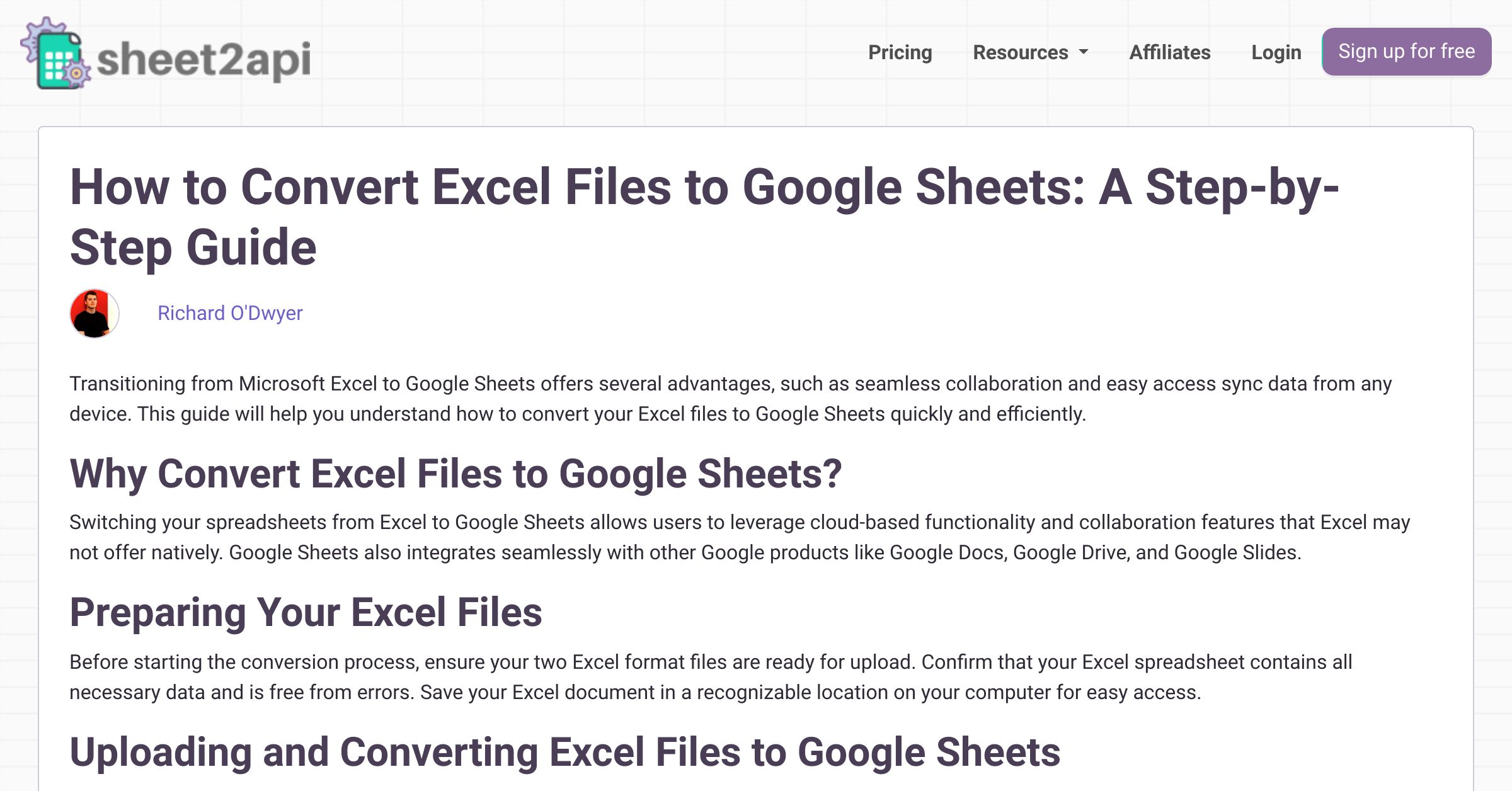 How To Convert Excel Files To Google Sheets
